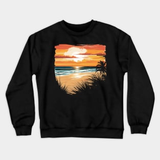 Sun Rise Beach Crewneck Sweatshirt